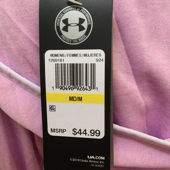 NWT  Under Armour Heatgear Loose Pullover hoodie sz M - Picture 5 of 7